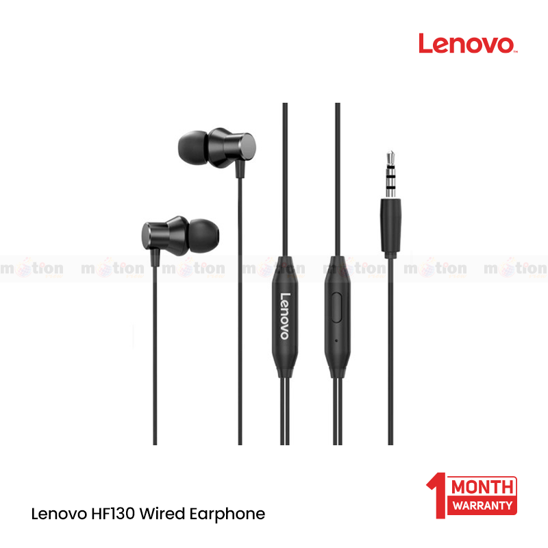 Lenovo HF130 Wired In Ear Headphones
